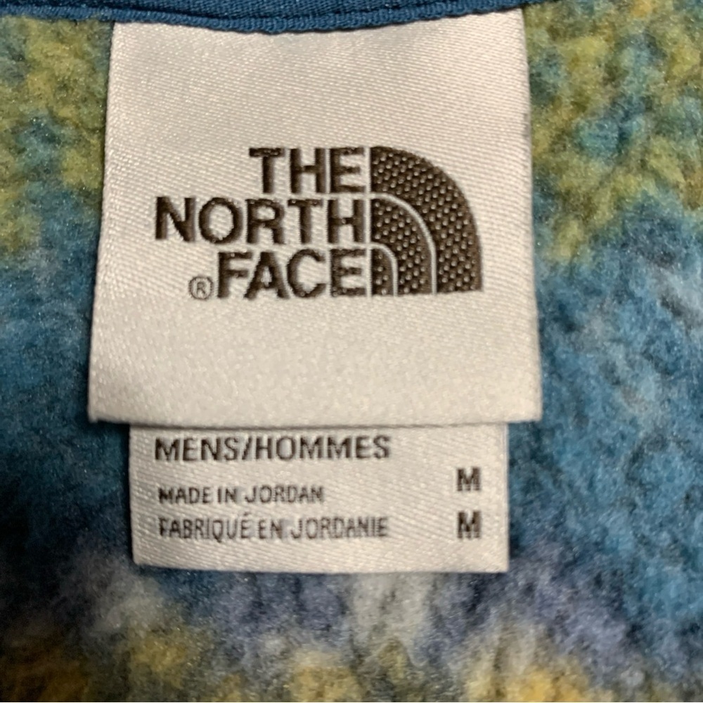 The North Face Men's 1/2 Zip Fair Isle Pullover Jacket SZ M Aztec Print - Picture 7 of 14